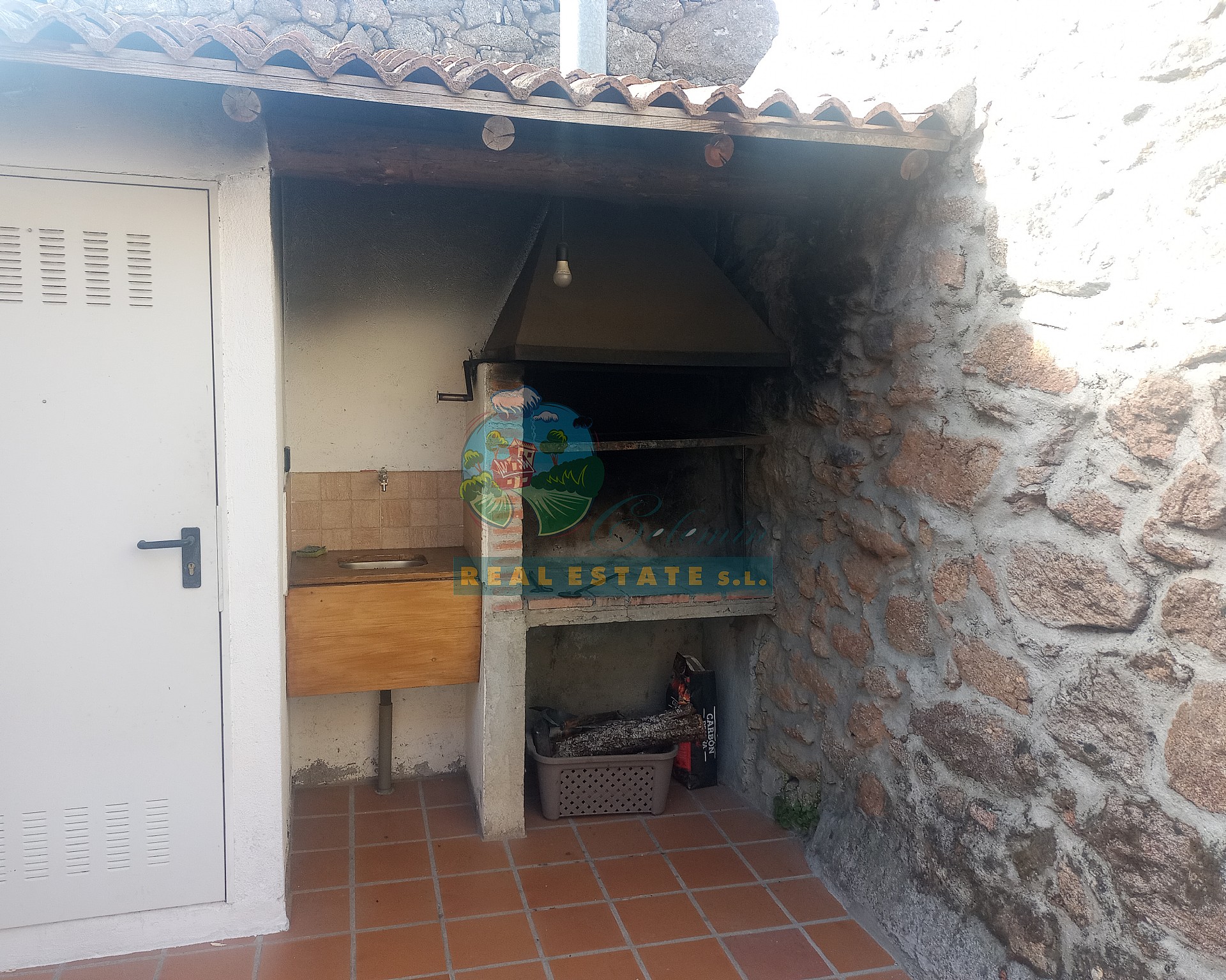 Restored village house with tourist business in Neila de San Miguel. 